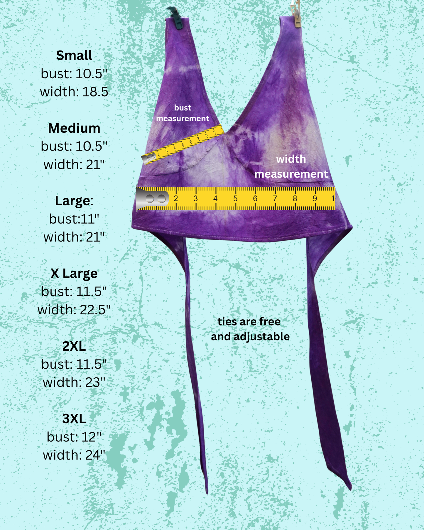 Manta halter tops